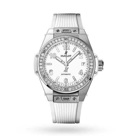 hublot watches ladies white|lowest price of hublot watches.